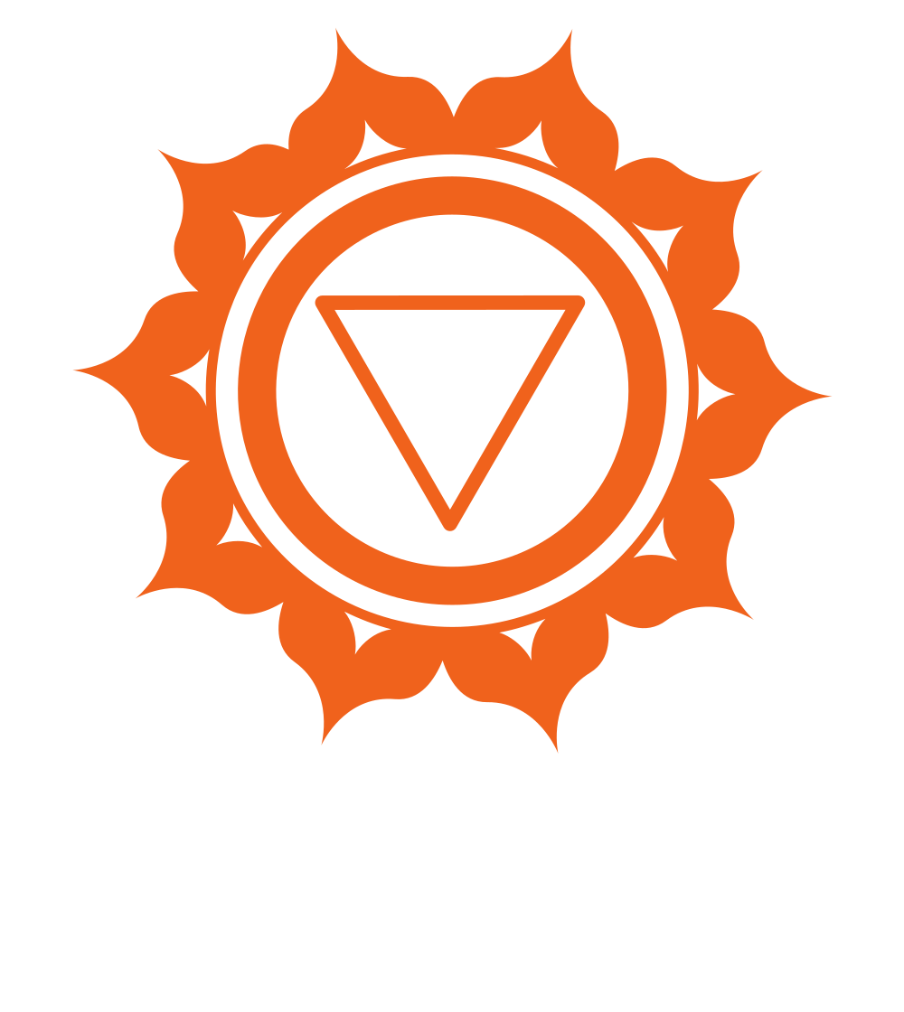 HelloChakra square logo — white